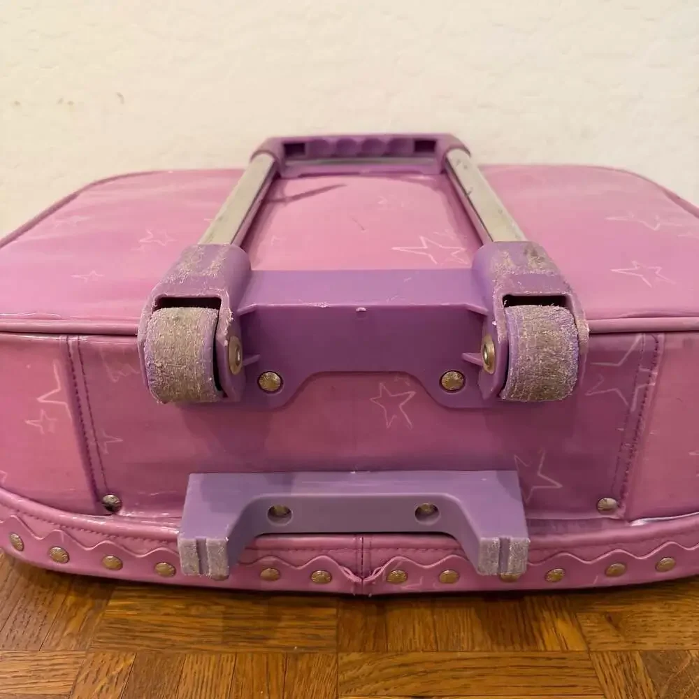 Vintage Bratz Envogue Glitter Roller Luggage Suitcase